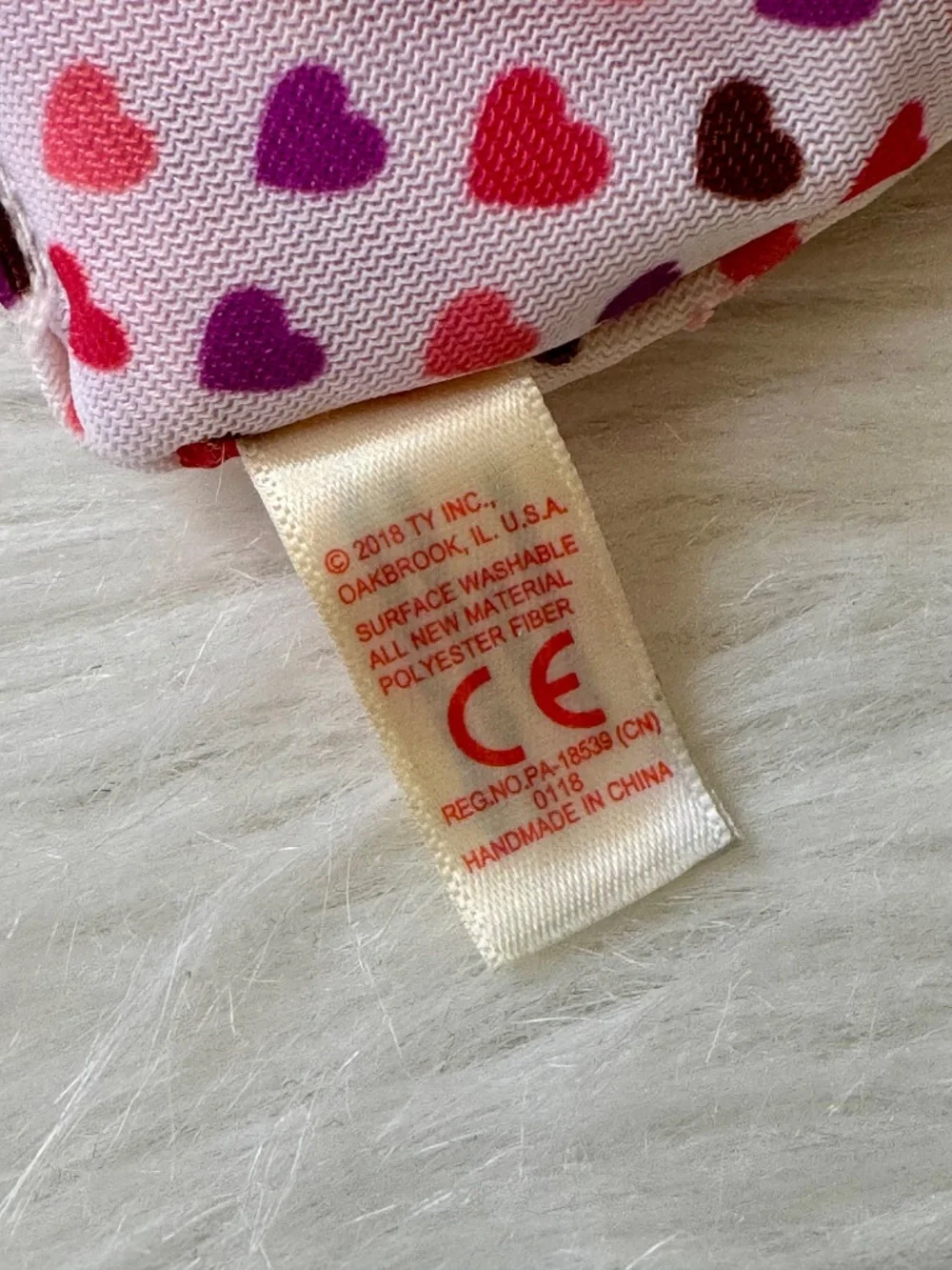 Ty Fashion Beanie Boos Fantasia the Pink Unicorn‎ Mini Wrislet Coin Purse